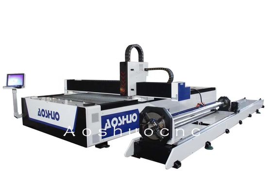 Machine de tuyau de coupe de laser d'AoShuo 1kW AC380V 50Hz